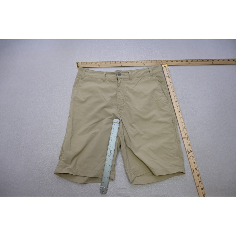 ExOfficio‎ Hiking Shorts Mens 32 Tan Nylon Quick Dry Lightweight Outdoor EUC